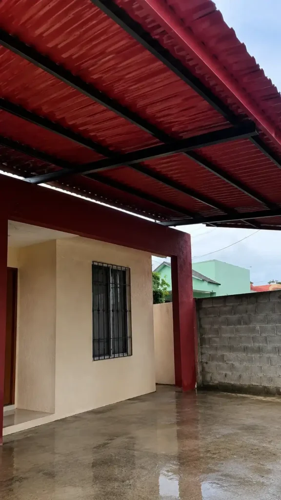 Cubiertas con galvateja en Acapulco