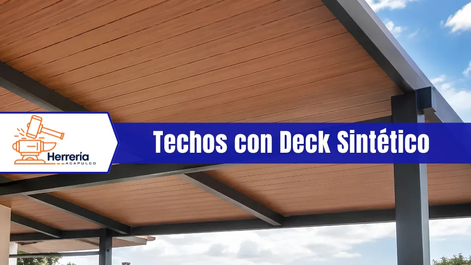 Techos para roof garden en Acapulco
